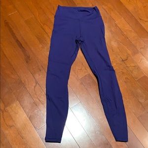 Royal blue lululemon leggings